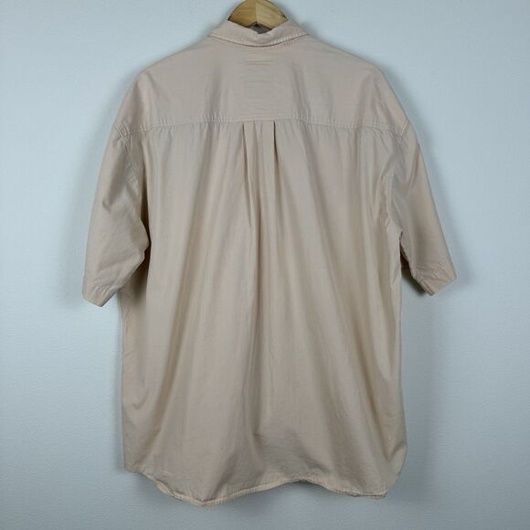 Camel Trophy Adventure Wear Men’s Safari Shirt XL Y2K Button Down Short Sleeve - Picture 6 of 6